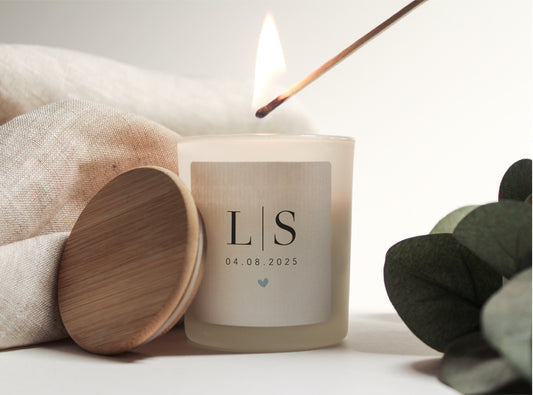 Personalised Candle
