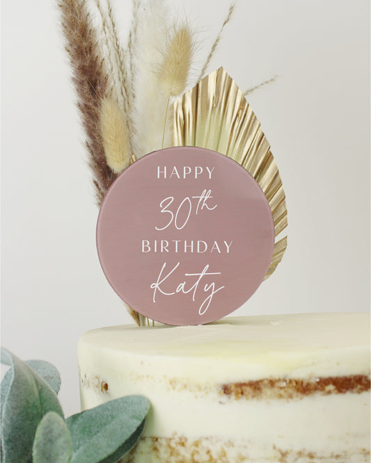 Cake Topper