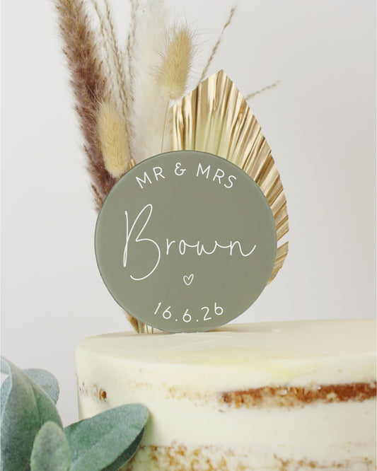 Cake Topper