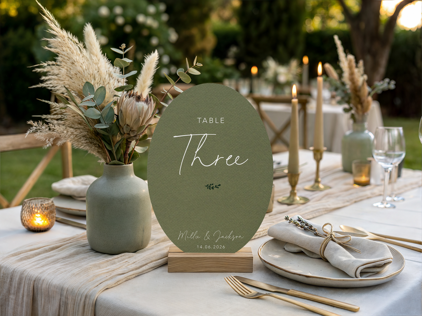 Millie - Table Numbers