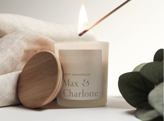 Personalised Candle