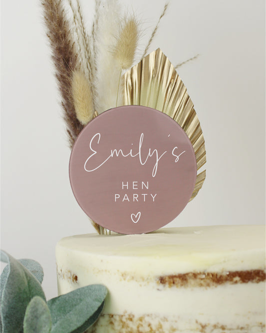 Cake Topper