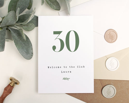 Custom Greeting Card
