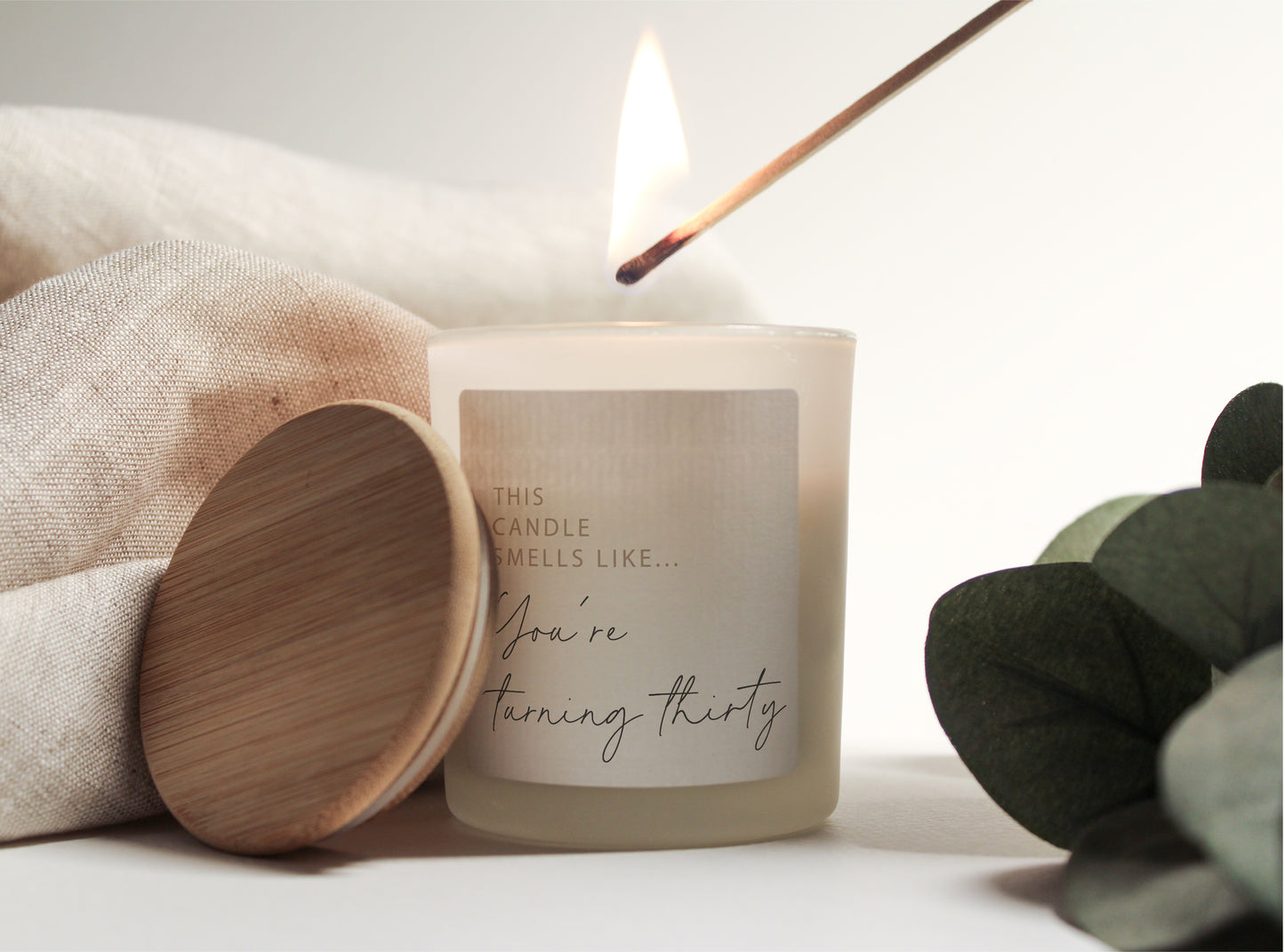 Personalised Candle