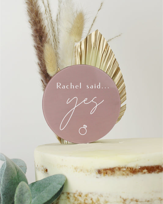 Cake Topper