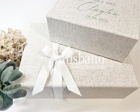 Linen Gift Box