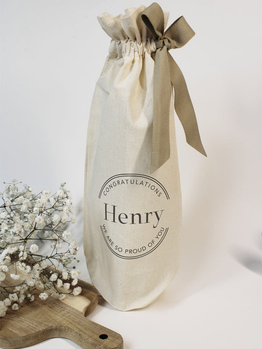 Cotton Bottle Bag