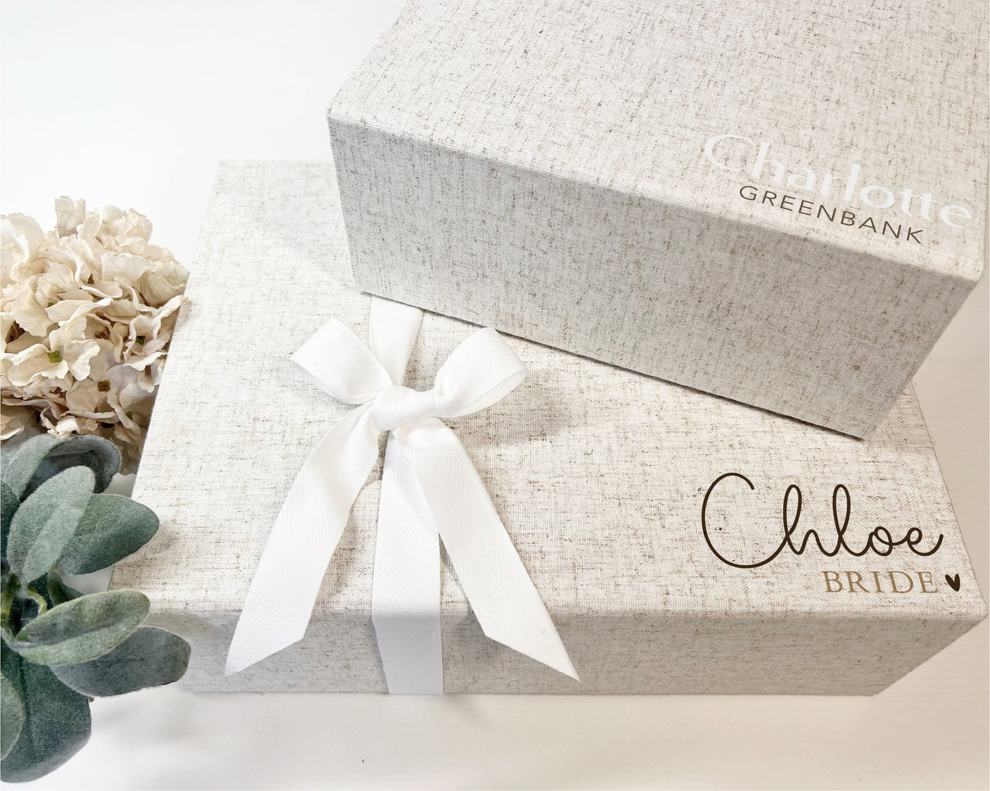 Linen Gift Box