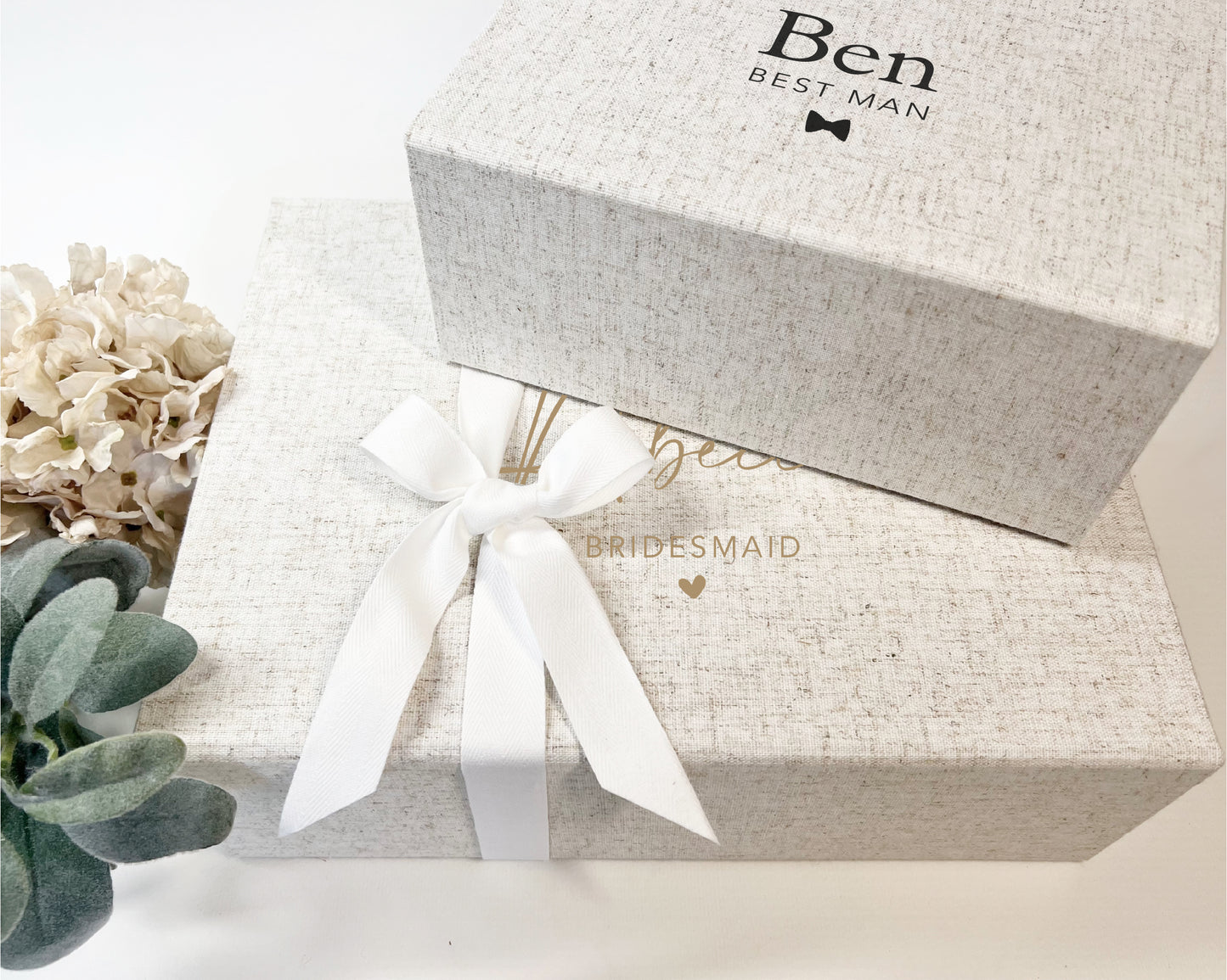 Linen Gift Box