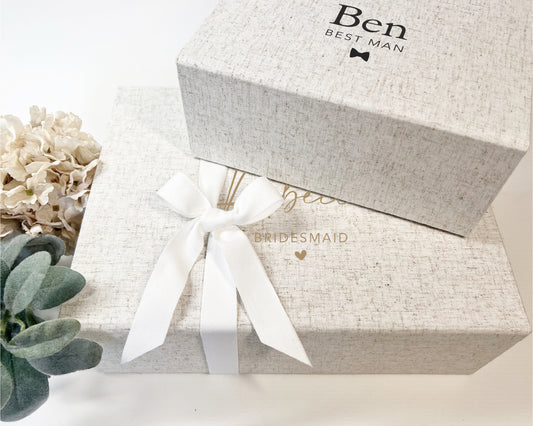 Linen Gift Box