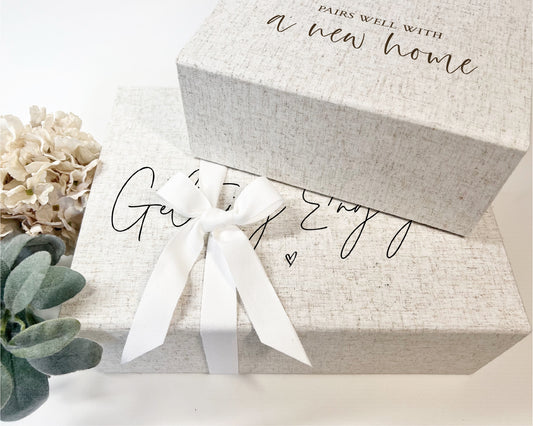 Linen Gift Box