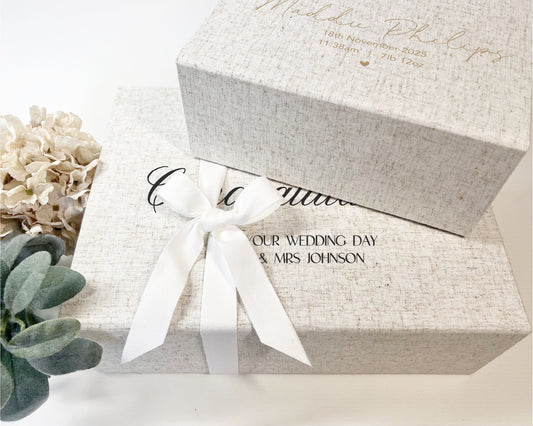 Linen Gift Box