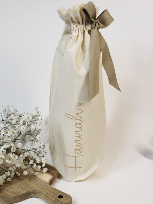 Cotton Bottle Bag