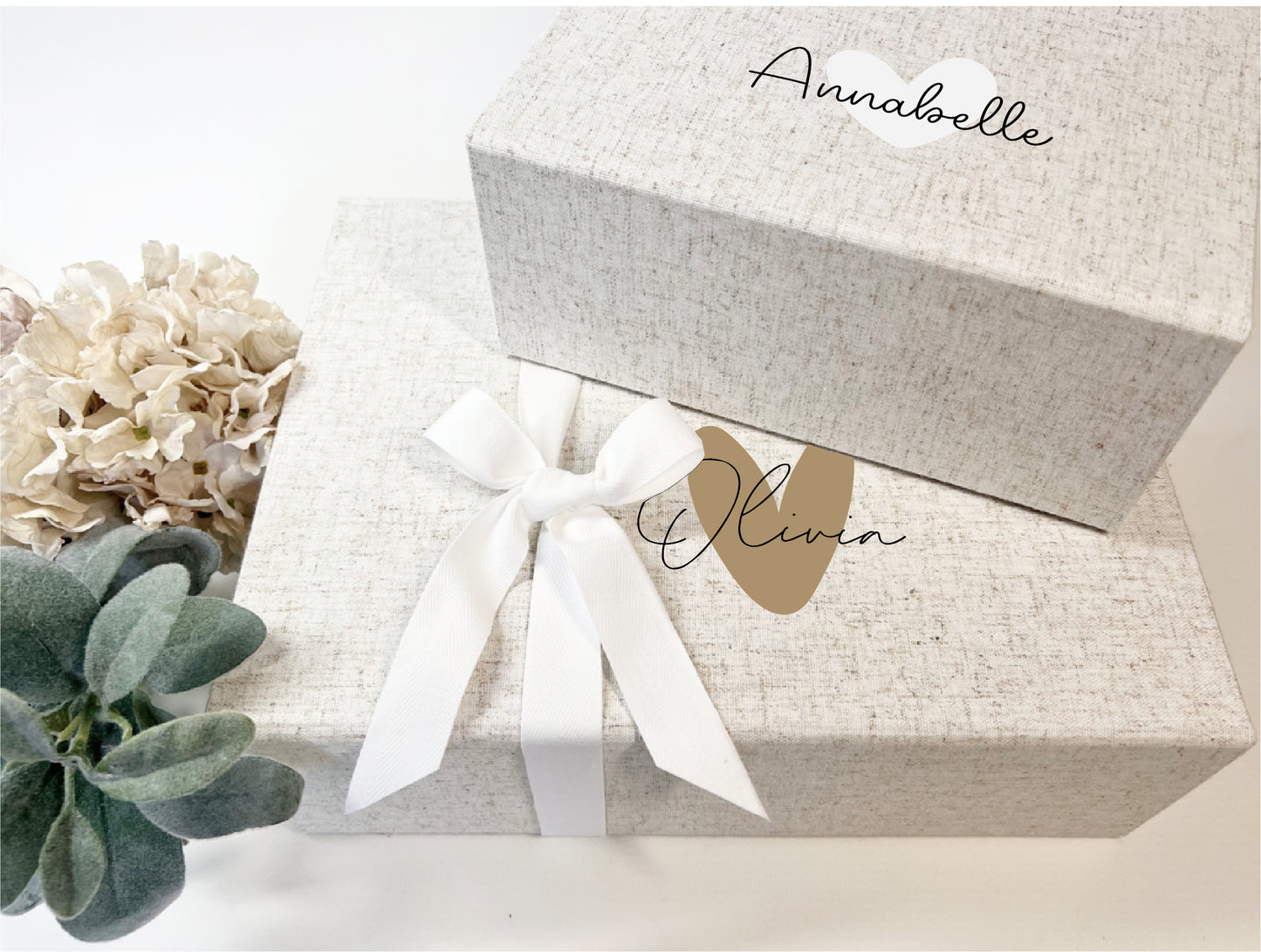 Linen Gift Box