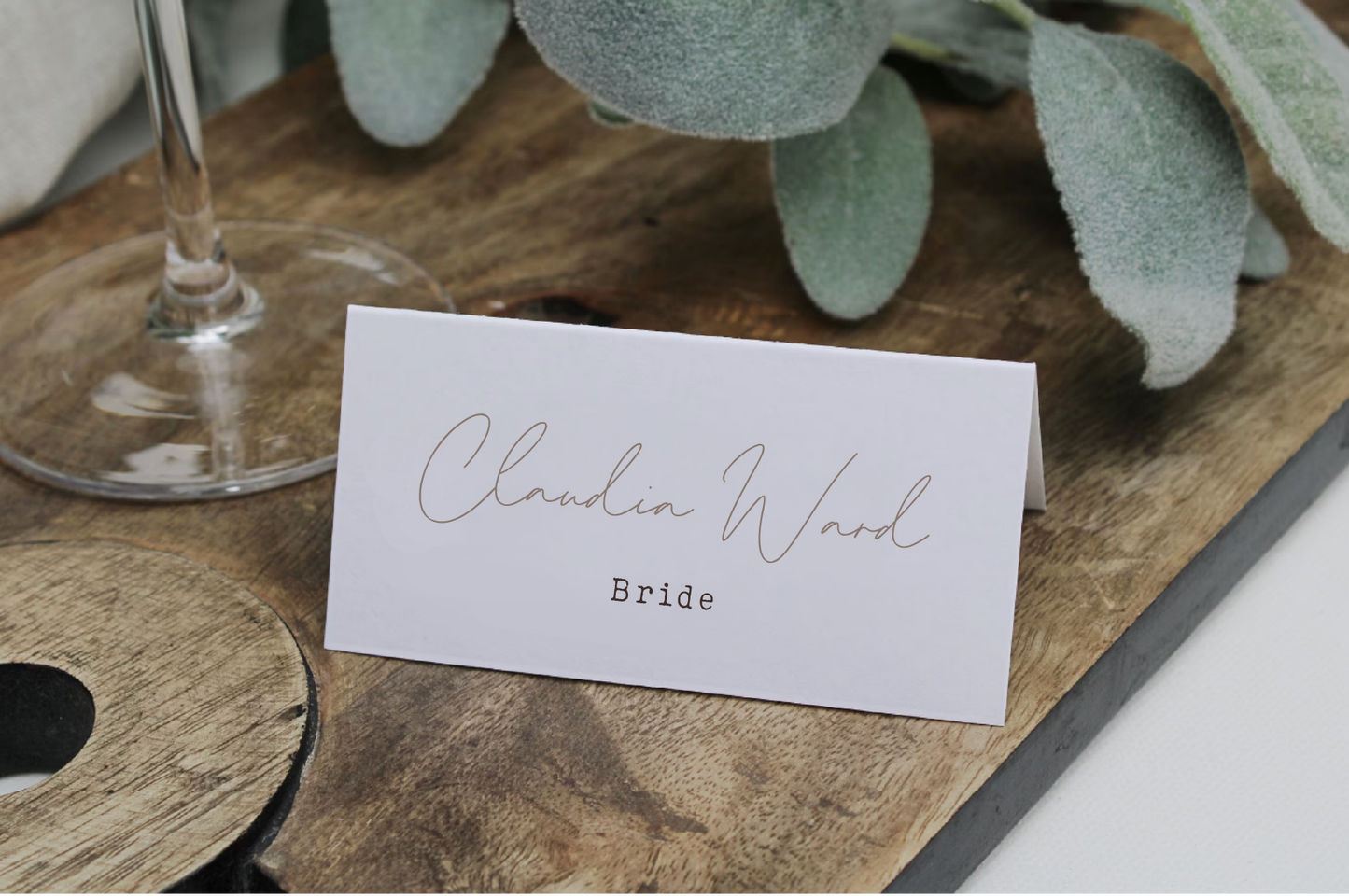 The Claudia Collection - Tent Fold Place Settings