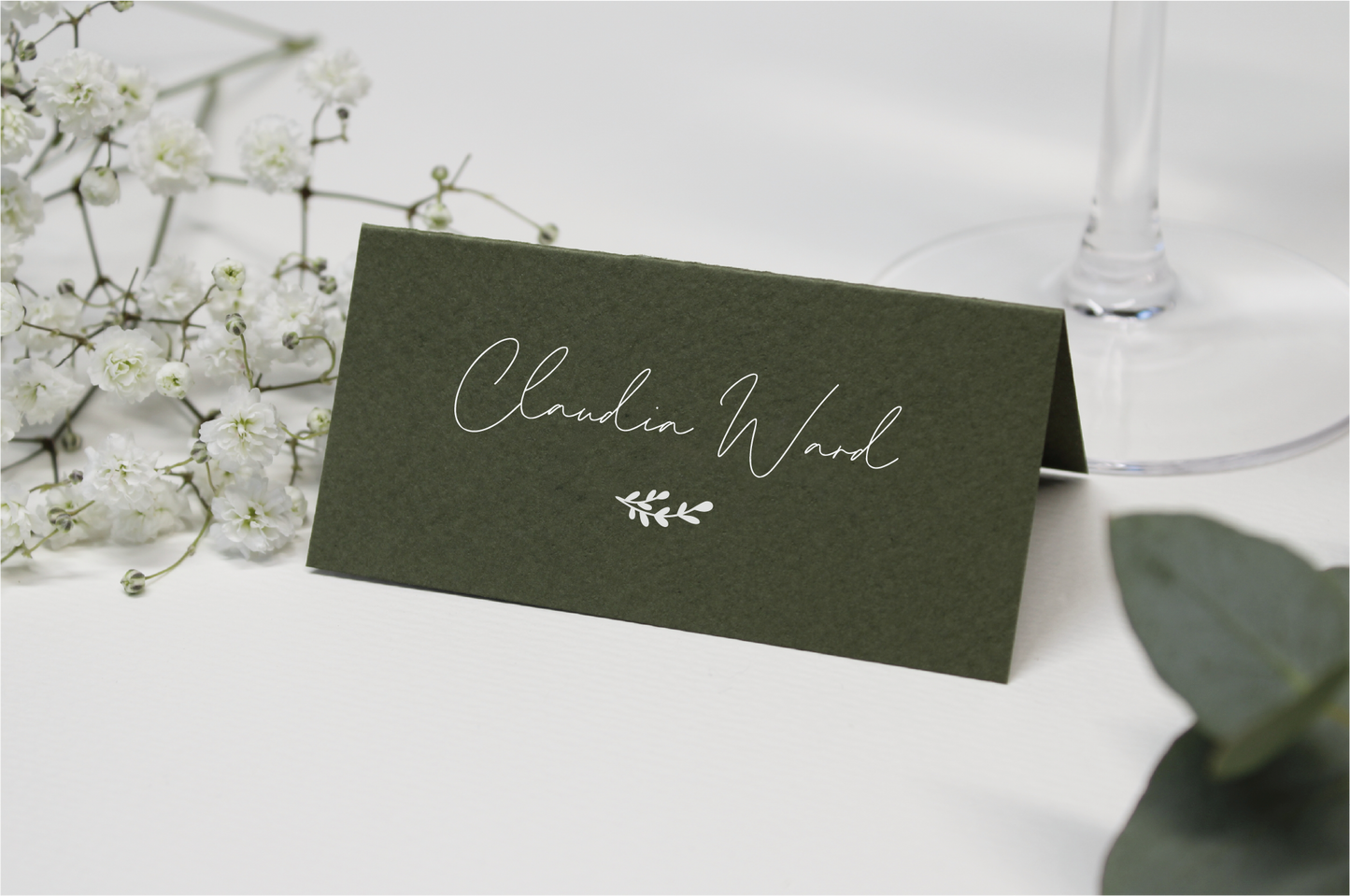The Claudia Collection - Tent Fold Place Settings