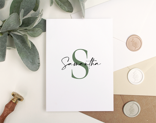 Custom Greeting Card