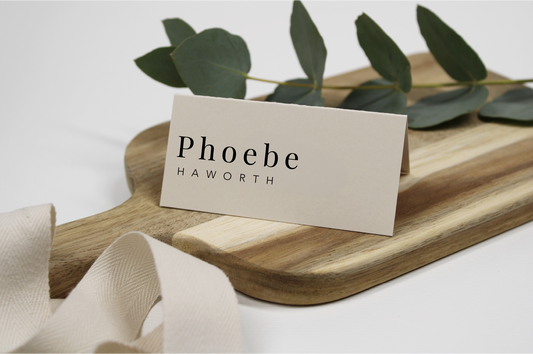 The Phoebe Collection - Tent Fold Place Settings
