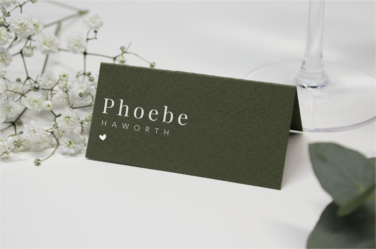 The Phoebe Collection - Tent Fold Place Settings