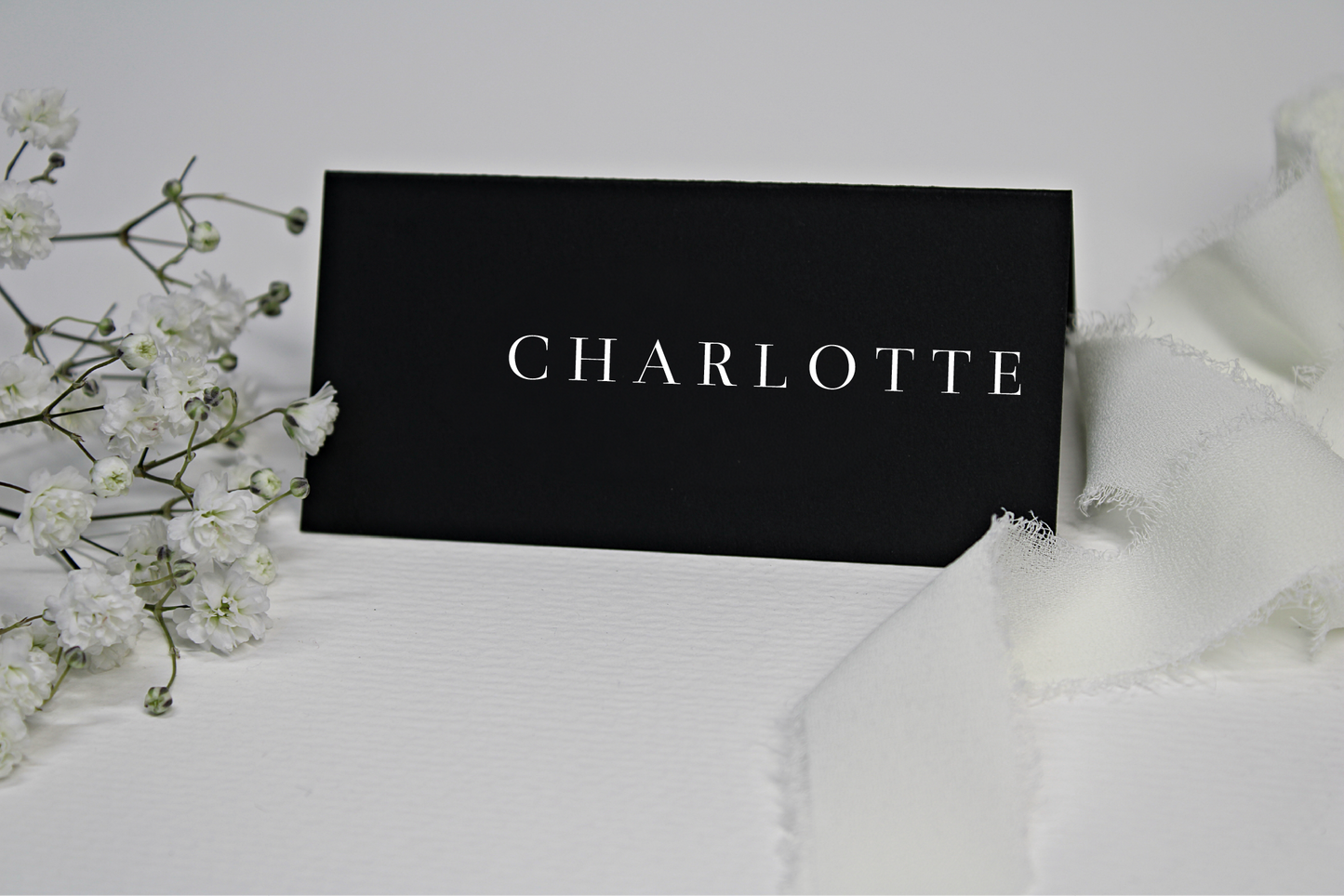 The Charlotte Collection - Tent Fold Place Settings