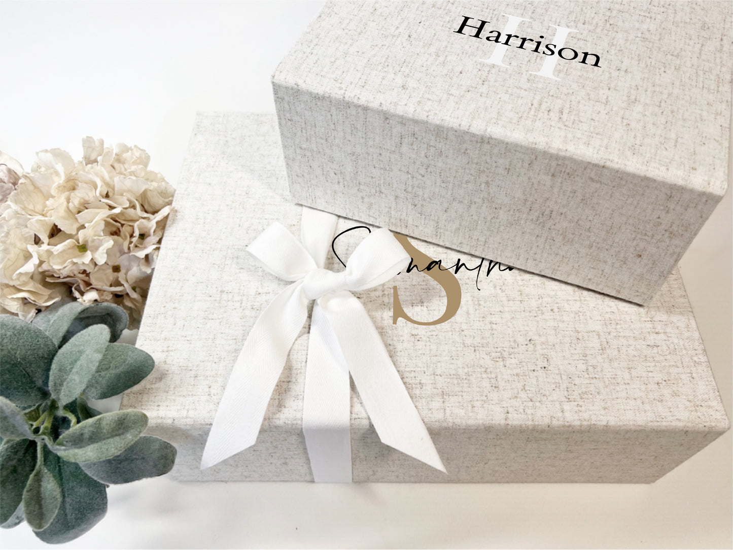 Linen Gift Box