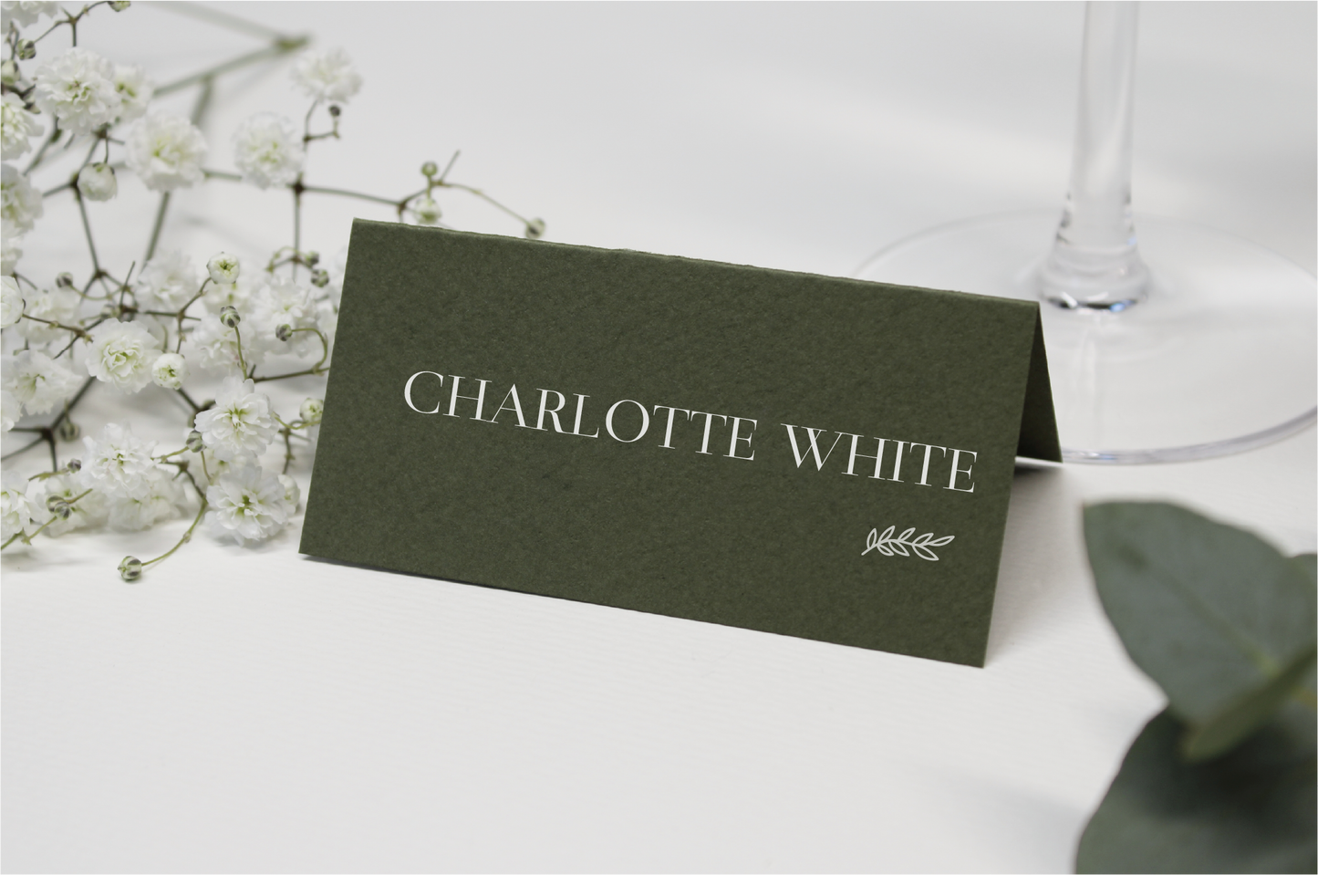 The Charlotte Collection - Tent Fold Place Settings