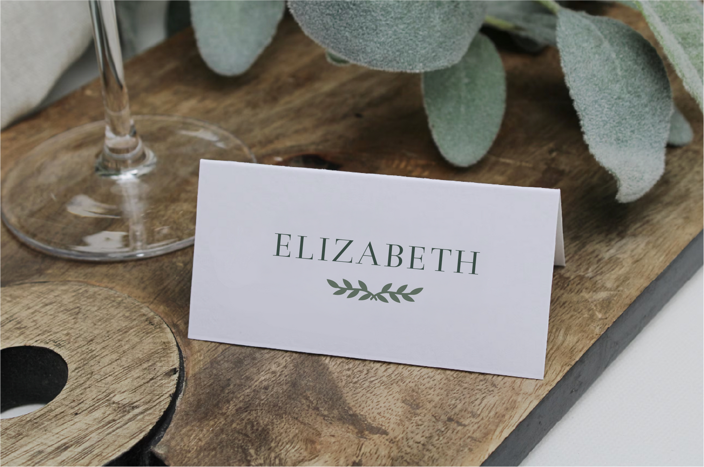 The Elizabeth Collection - Tent Fold Place Settings