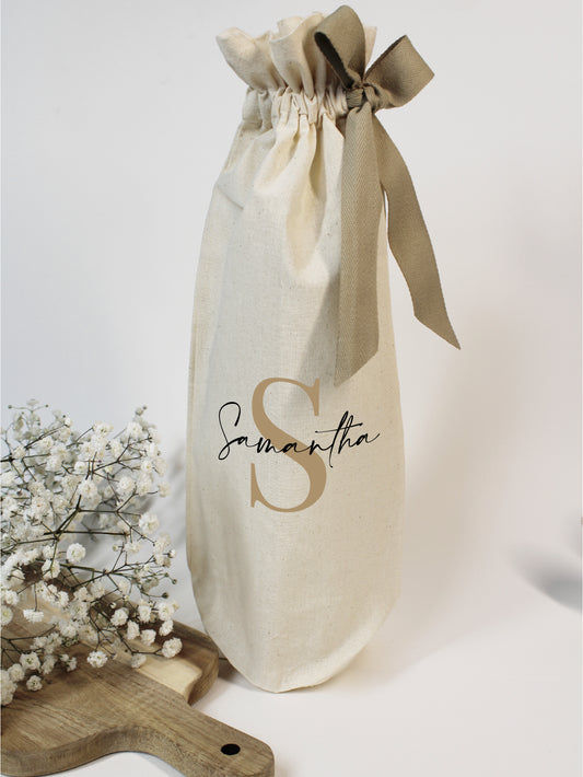 Cotton Bottle Bag