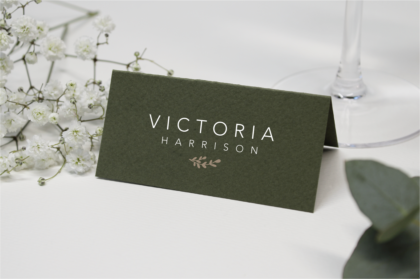The Victoria Collection - Tent Fold Place Settings