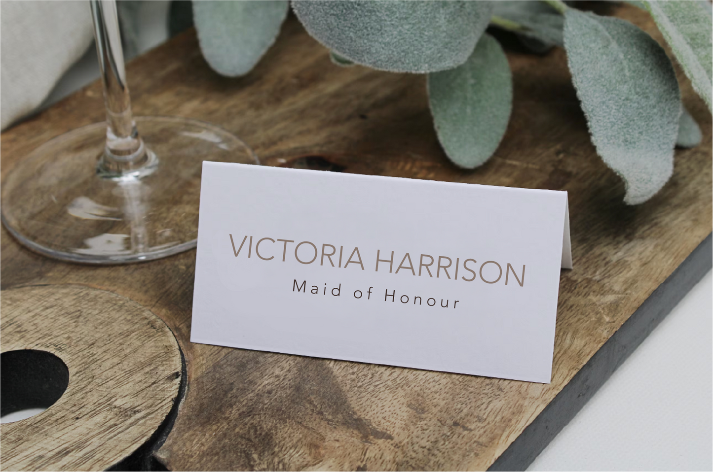 The Victoria Collection - Tent Fold Place Settings
