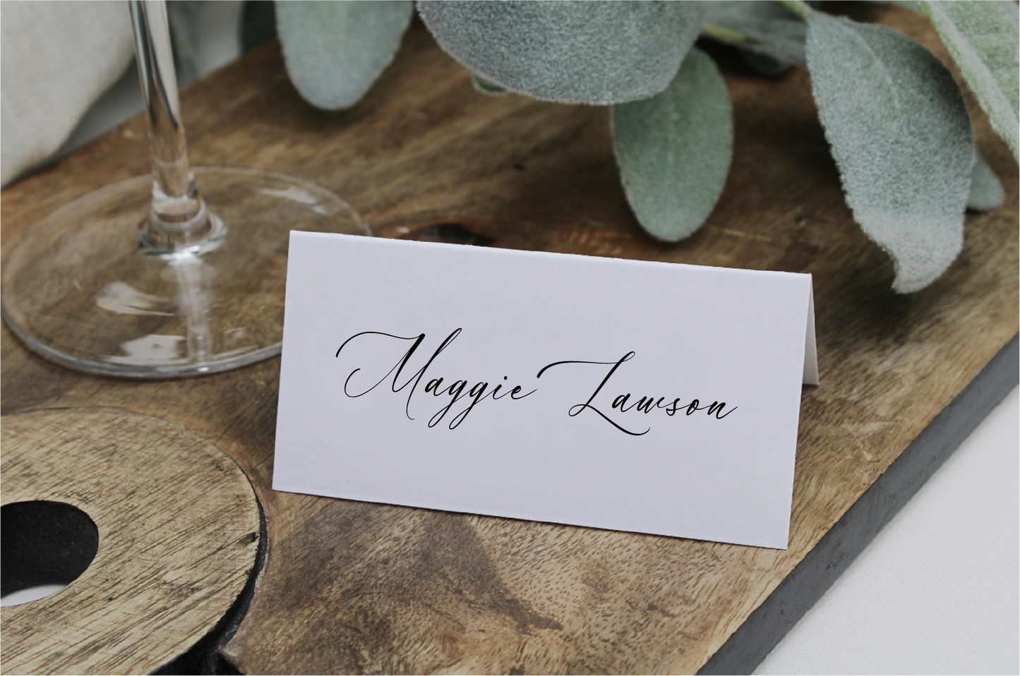 The Maggie Collection - Tent Fold Place Settings