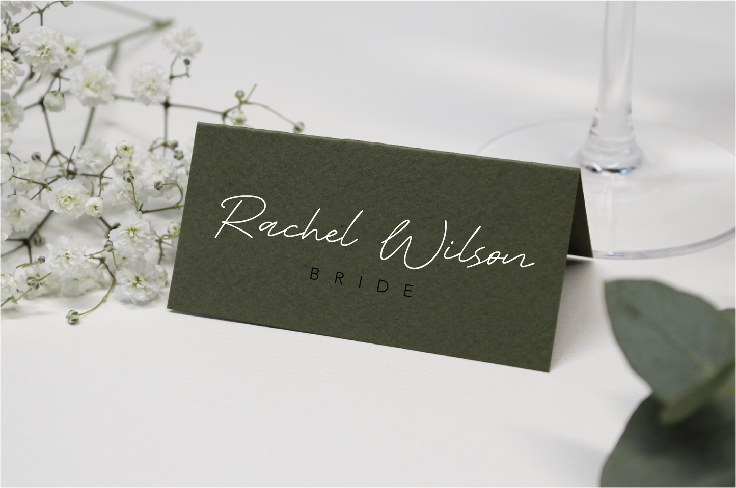 The Rachel Collection - Tent Fold Place Settings