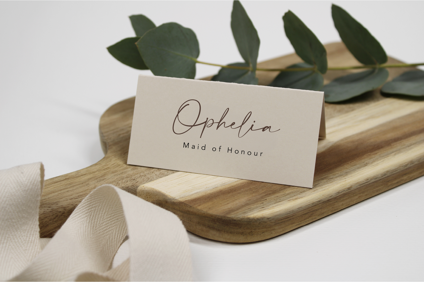 The Ophelia Collection - Tent Fold Place Settings