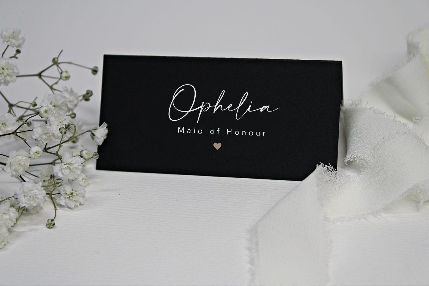The Ophelia Collection - Tent Fold Place Settings