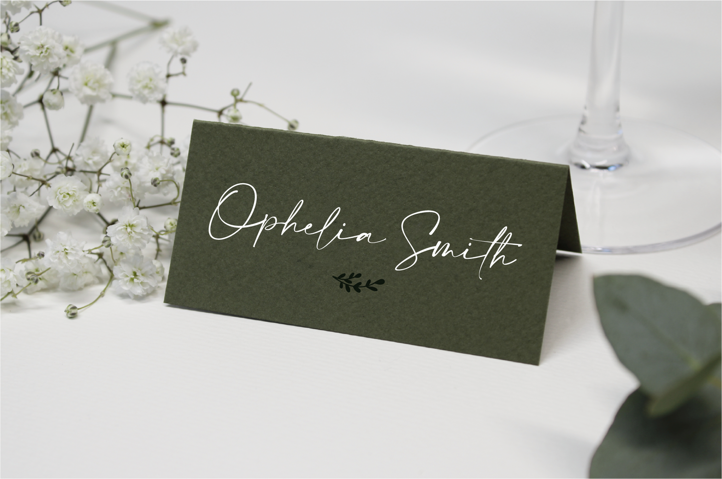 The Ophelia Collection - Tent Fold Place Settings