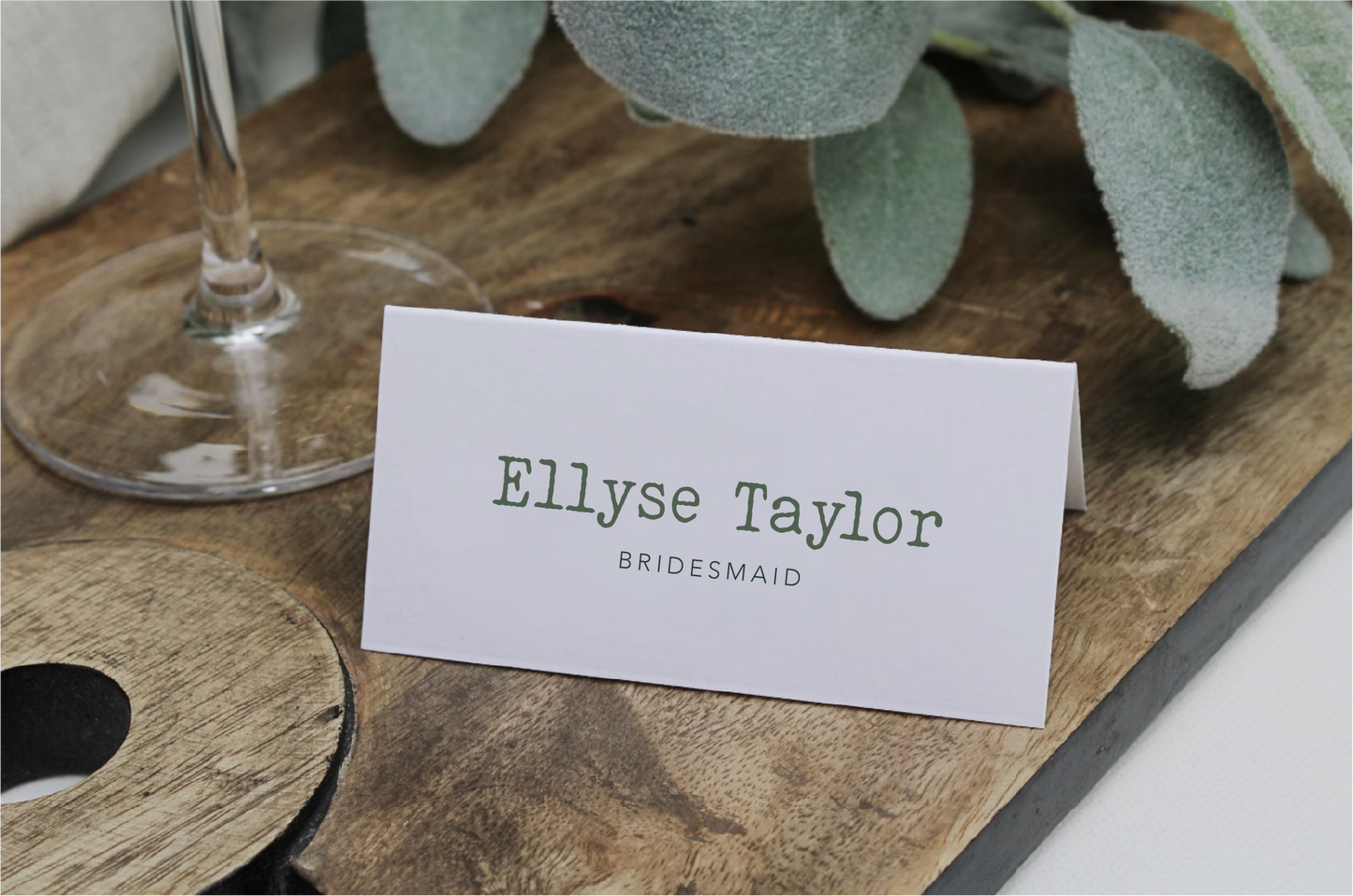 The Ellyse Collection - Tent Fold Place Settings