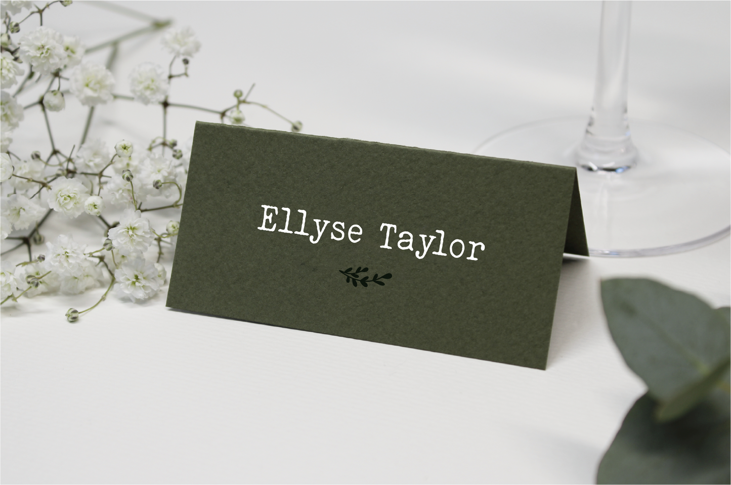 The Ellyse Collection - Tent Fold Place Settings