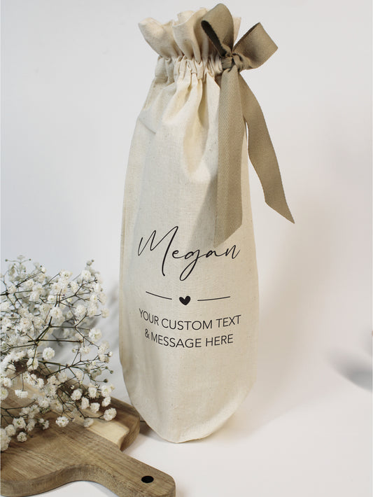 Cotton Bottle Bag