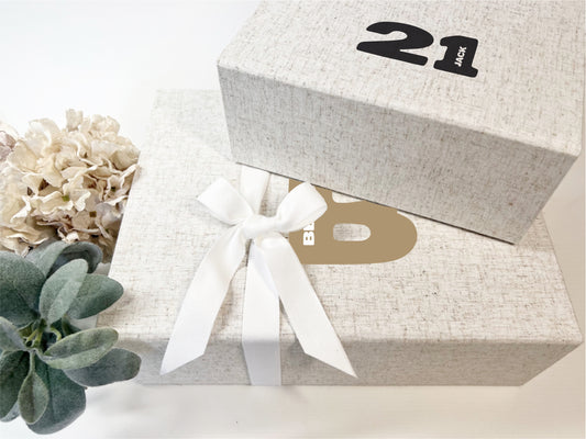 Linen Gift Box