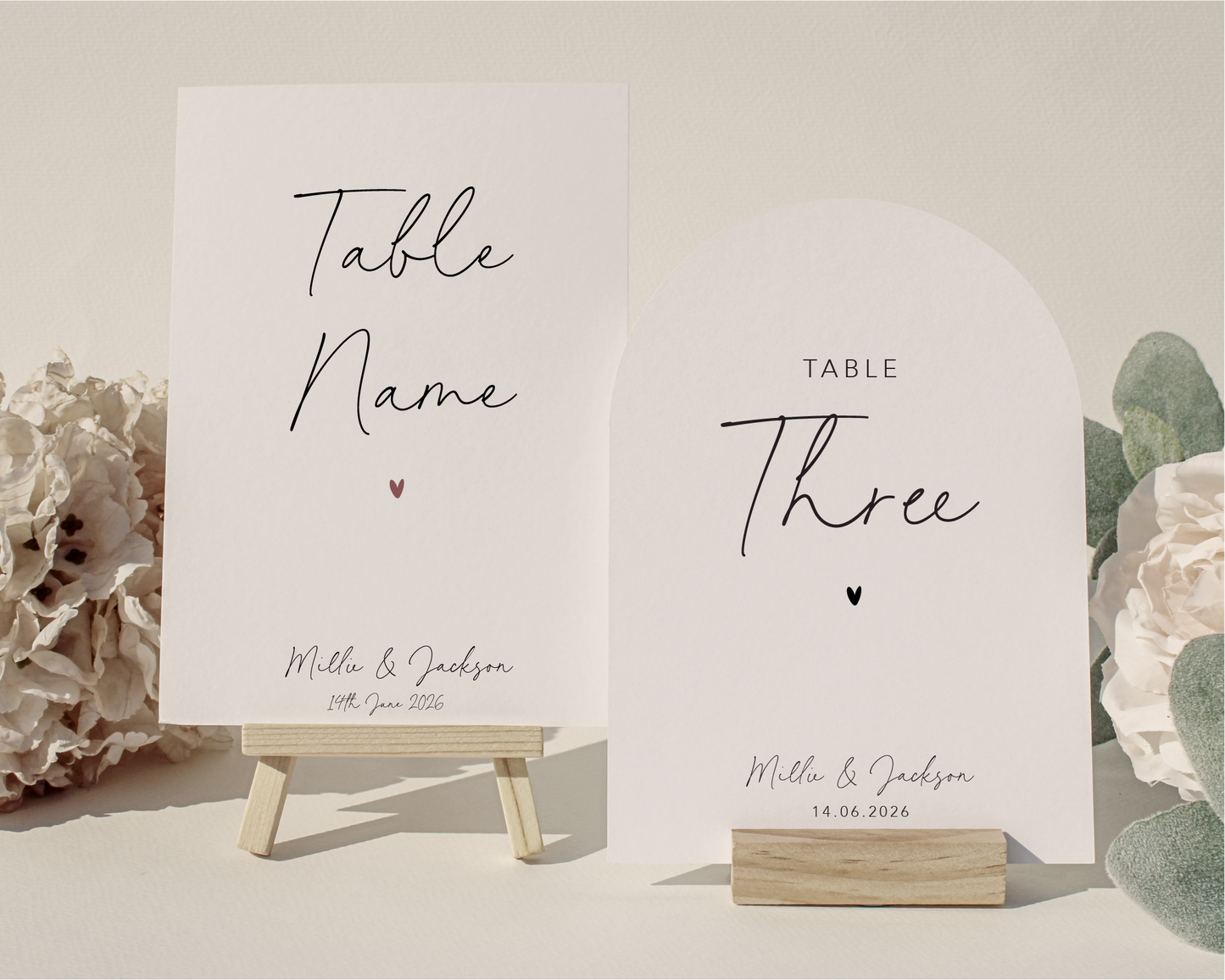 The Millie Collection - Table Numbers