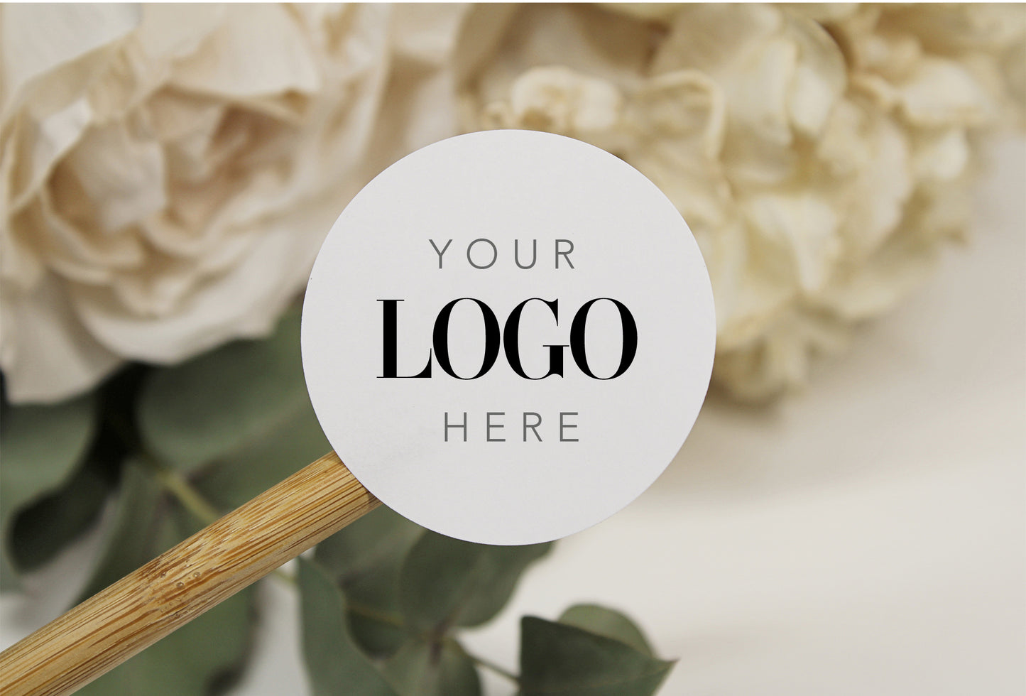 White Custom Stickers