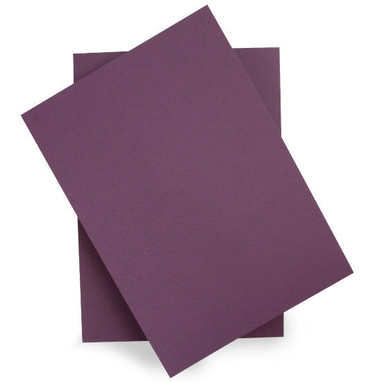 Damson Purple Card