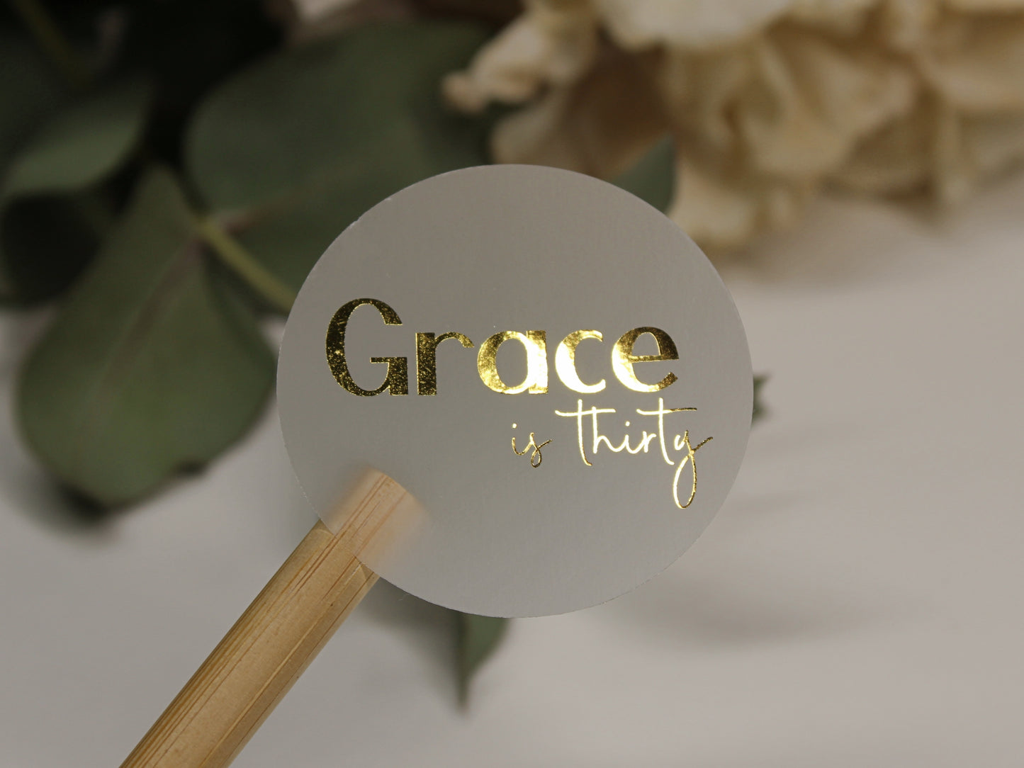 Clear Frosted Custom Stickers