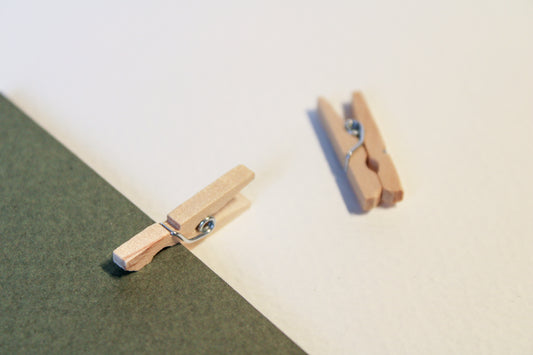 Mini Wooden Pegs