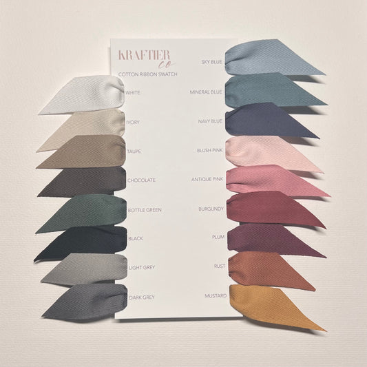 Cotton Ribbon Swatch