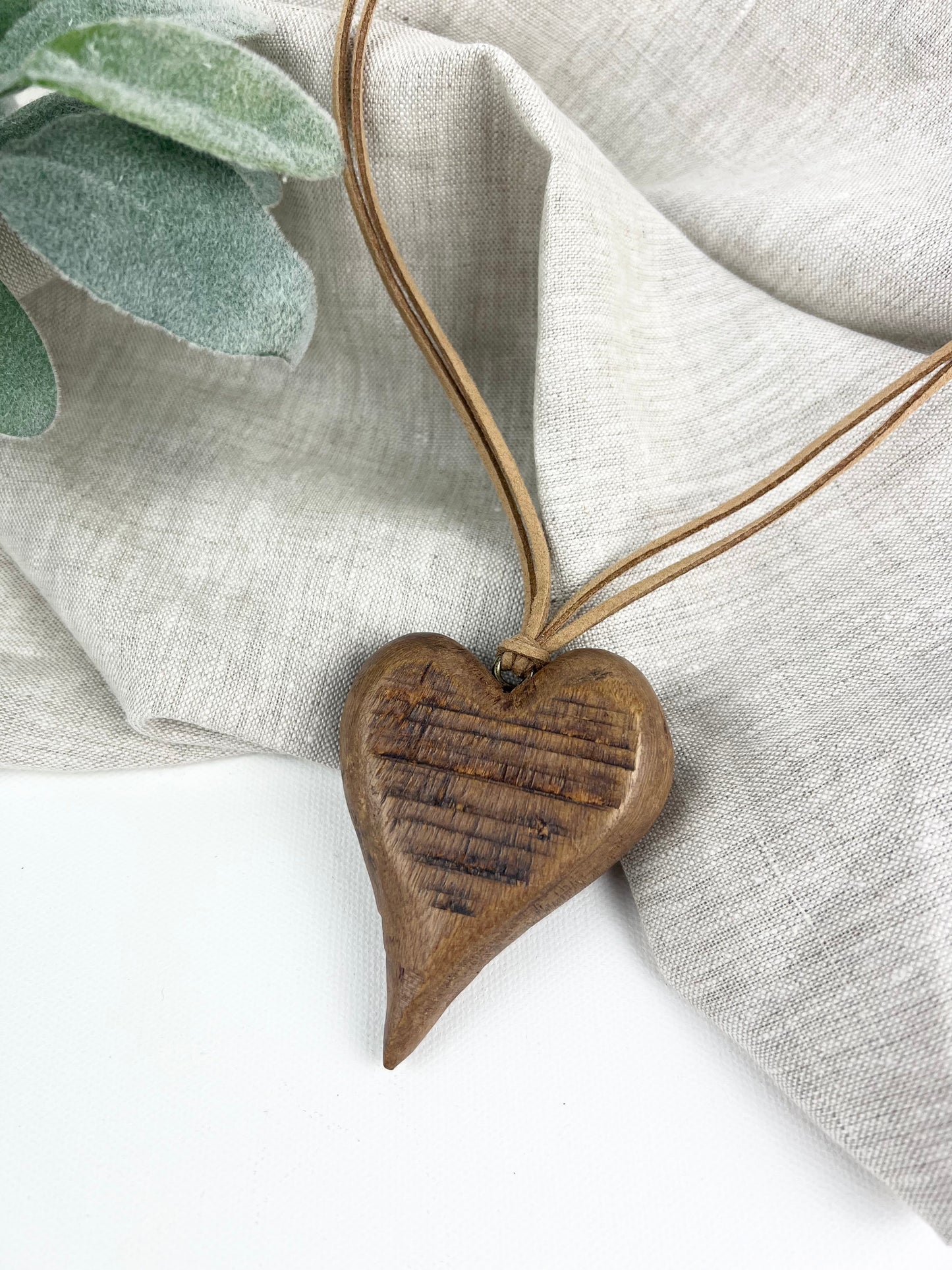 Rustic Heart Necklaces