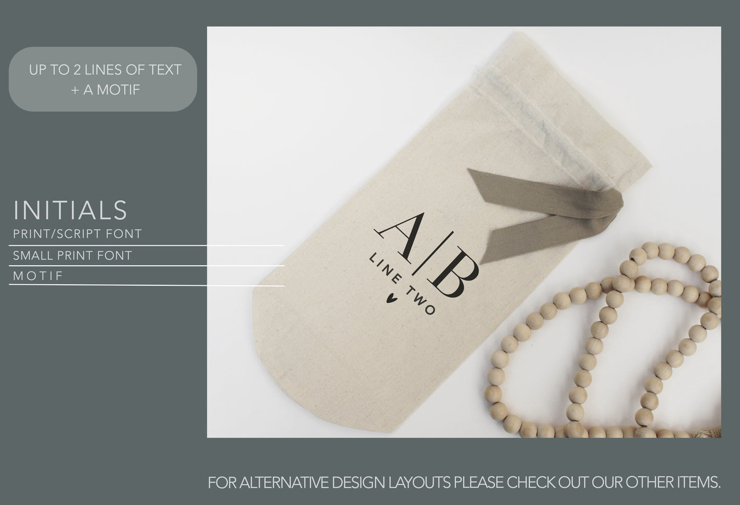 Cotton Bottle Bag