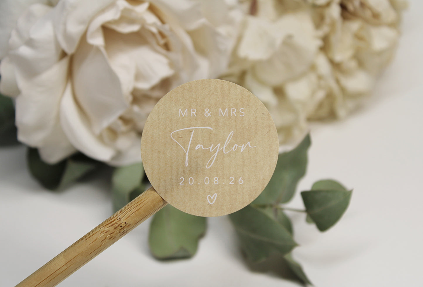 Kraft Custom Stickers