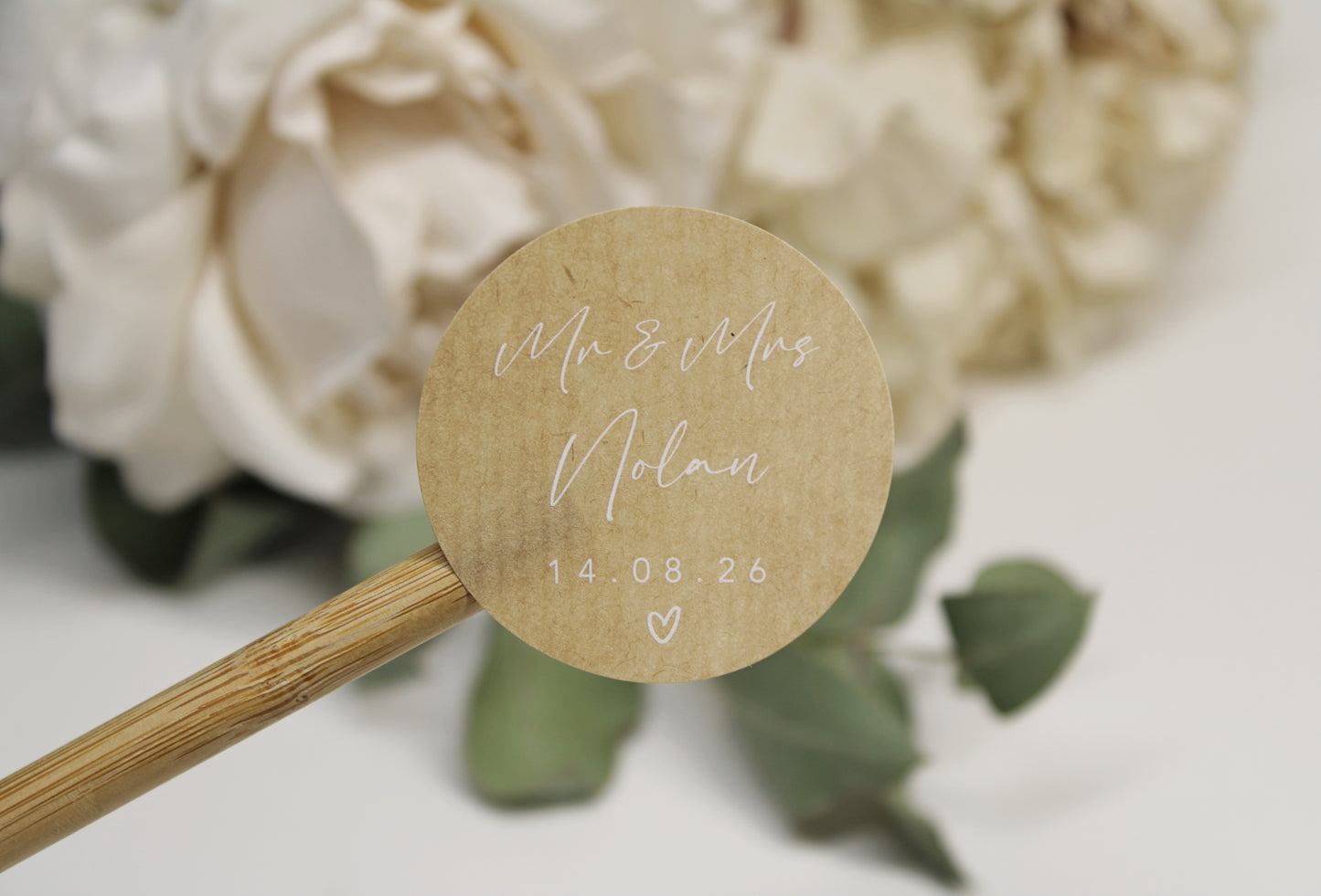 Kraft Custom Stickers