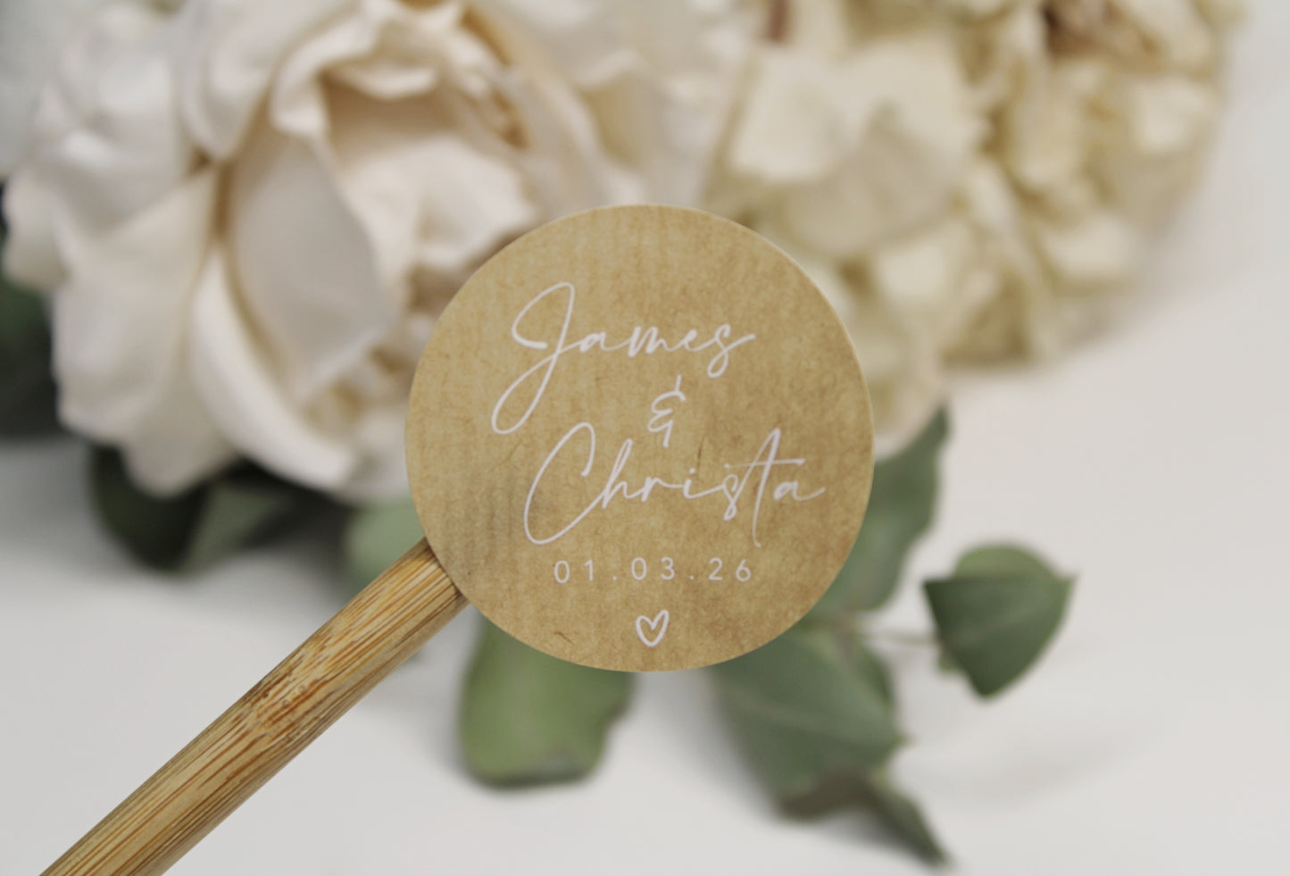 Kraft Custom Stickers